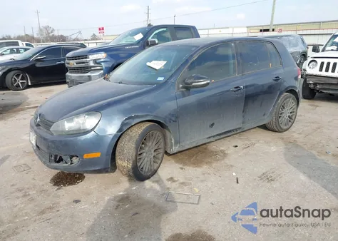 2013 Volkswagen Golf 2.5L 4-Door from USA, damaged, VIN WVWDA7AJ4DW119672